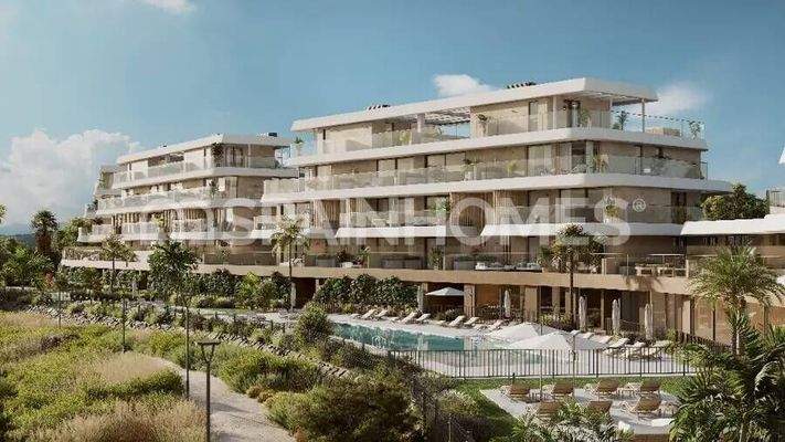 Beachside Apartments in a Complex with Rich Amenities in Estepona