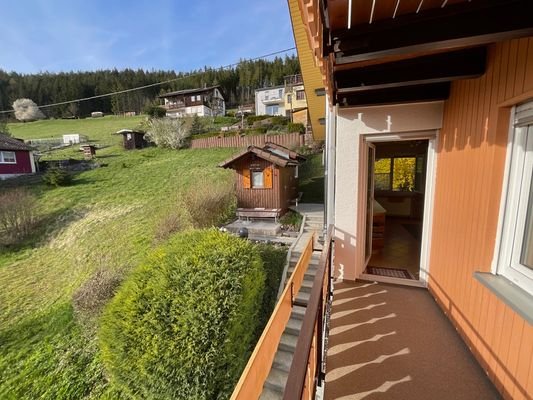 Zugang Balkon von Küche