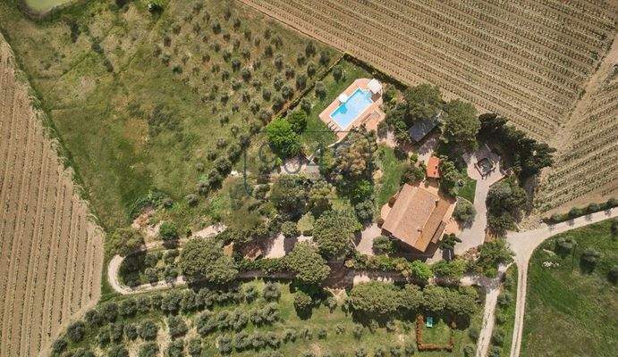 Toskanischer "Casale" auf den Hügeln zwischen Lucca und Florenz - Toskana