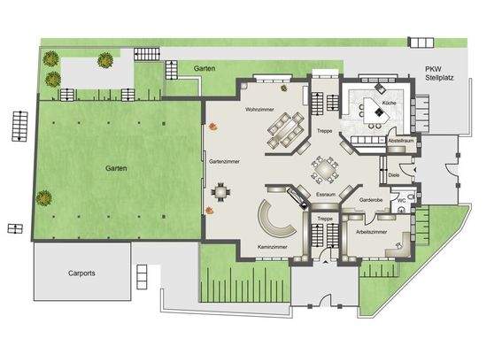 Grundriss Erdgeschoss