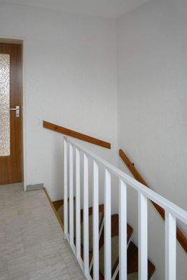 Treppenaufstieg in das Obergeschoss