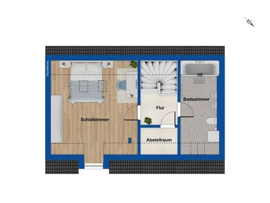 Grundriss Obergeschoss