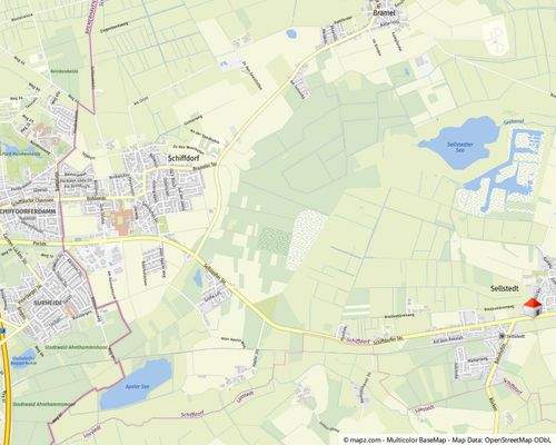 Geolyzer Kartenausschnitt