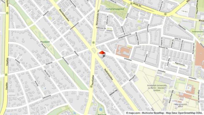 Geolyzer Kartenausschnitt