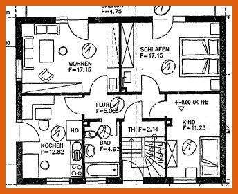 Wohnung Nr. 1 Grundriss