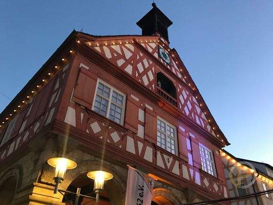 Impressionen - Rathaus bei Nacht