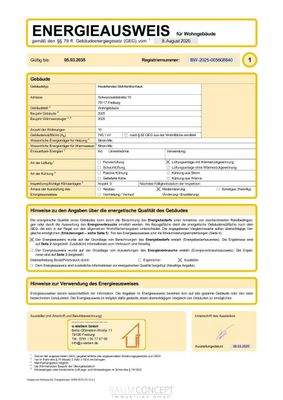 Seite 1 Energieausweis Schwarzwaldstr. 15, 79117 Freiburg