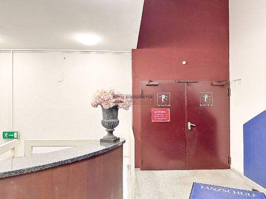 Eingang Gewerbefläche