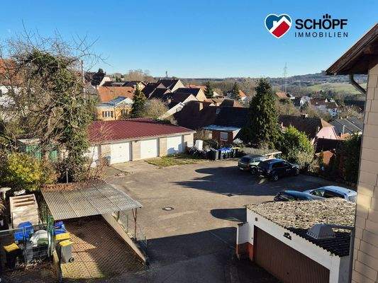 Wohnung 2.OG - Blick von Balkon