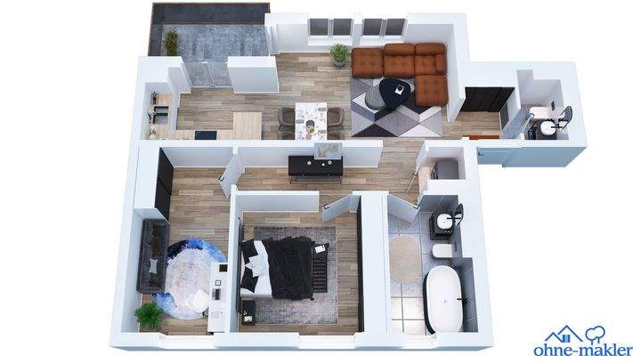 Möbilierungsbeispiel