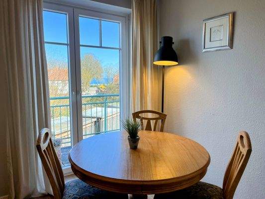 Essbereich mit Meerblick