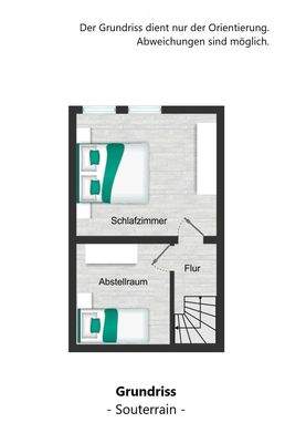 Grundriss Souterrain