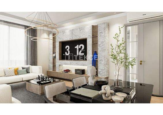 Property in a Single-Block Complex in Central Alanya