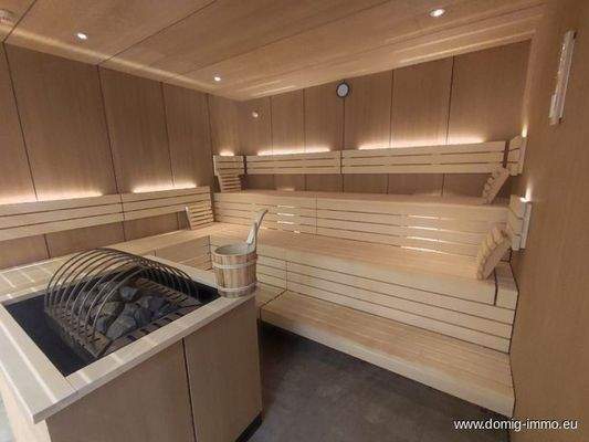 Sauna im UG