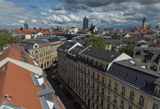 Blick zum Zentrum 