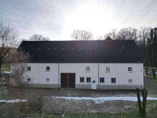 Rückansicht vm Wohnhaus
