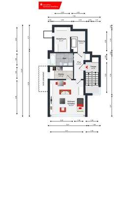 Grundriss Untergeschoss