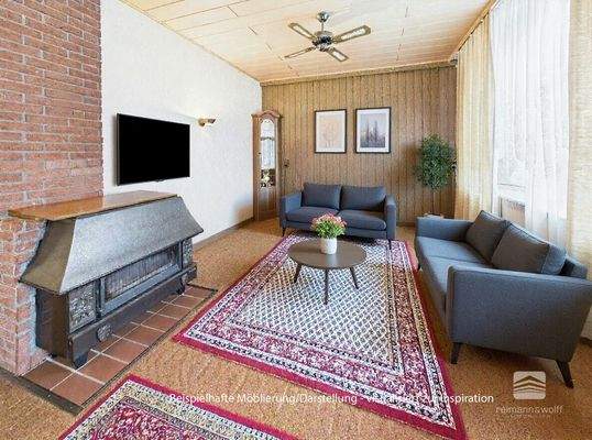 Wohn-/Esszimmer (KI)