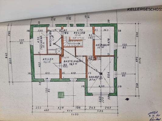Grundriss Kellergeschoss