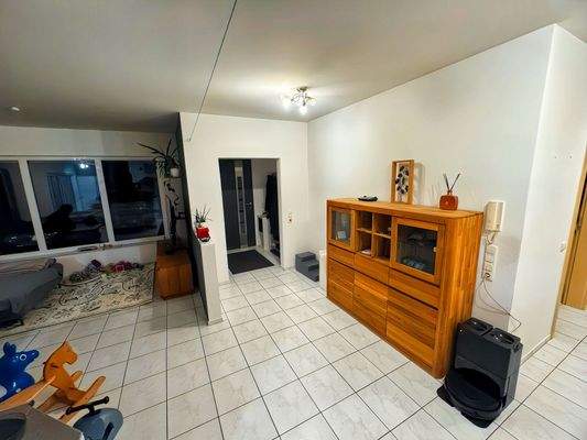 Windfang und Wohnbereich