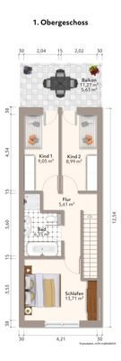 WE 04 Maisonette mit