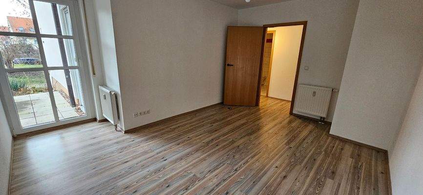 Bright Room with Wood Floor