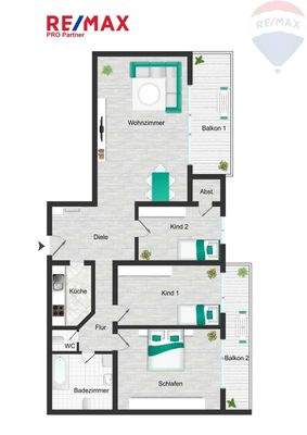 Wohnung Leimen, Julius-Becker-Str 15