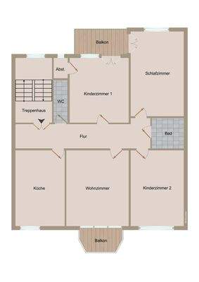 Grundriss Obergeschoss