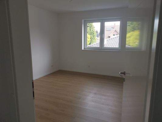 Schlafzimmer mit Vinylboden 