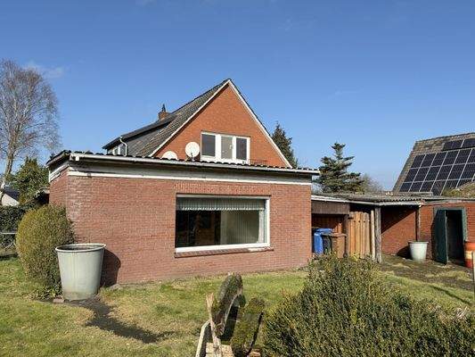 Rückansicht aus dem Garten