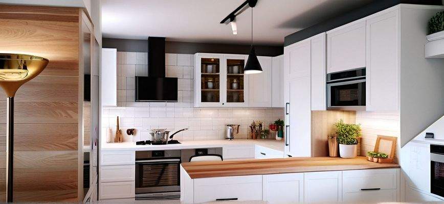 geräumige offene Küche (Beispielbild, Übernahme der vorhandenen Küche möglich))