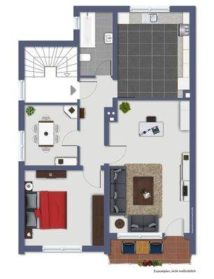 Obergeschoss Bad Kissingen-Hausen