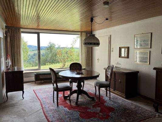 Ess-Diele mit Ausblick