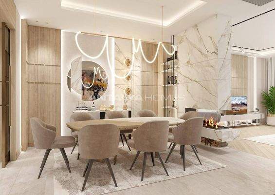 Luxury Villas with Indoor Car Park in Antalya Dosemealti