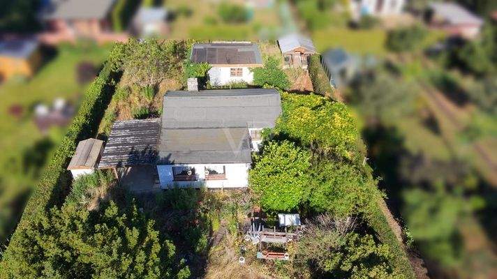 Drohnenaufnahme Haus