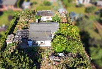 Drohnenaufnahme Haus