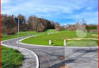 Blick auf die Grundstücke
