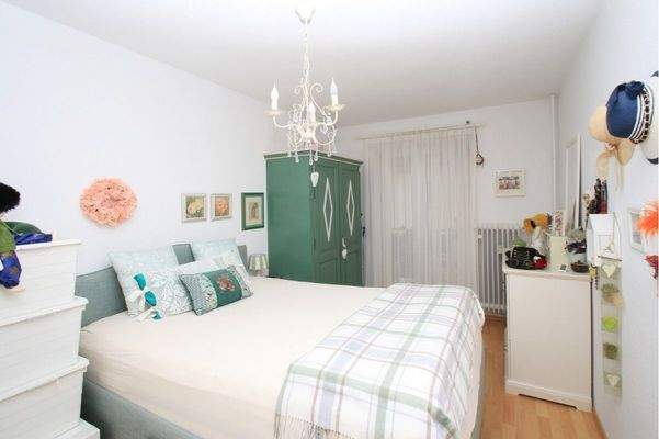 Ansicht Schlafzimmer