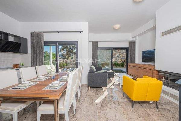 Detached Sea-View Houses with Private Pool in Bodrum Turkey