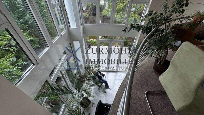 Blick von der Galerie