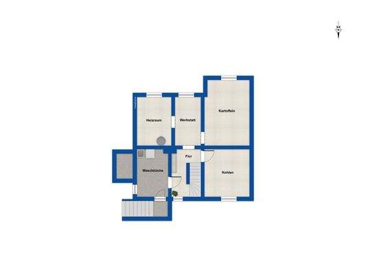 Grundriss Kellergeschoss