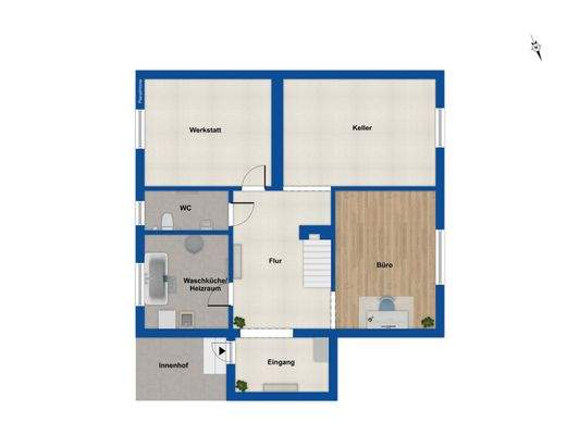 Grundriss Kellergeschoss