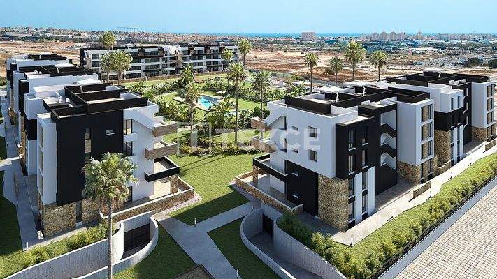 Stylish 2-Bedroom Apartments with Communal Pool in Torrevieja