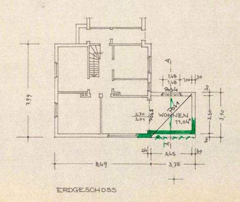 Grundriss - Erdgeschoss