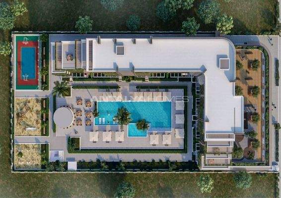 Spacious Apartments with Communal Pool in Antalya Altintas