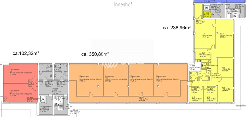 Grundriss 4. Obergeschoss