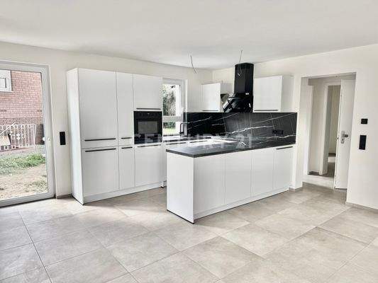 Ihr Atelier für Kochkünste mit Ausgang zur Terrasse