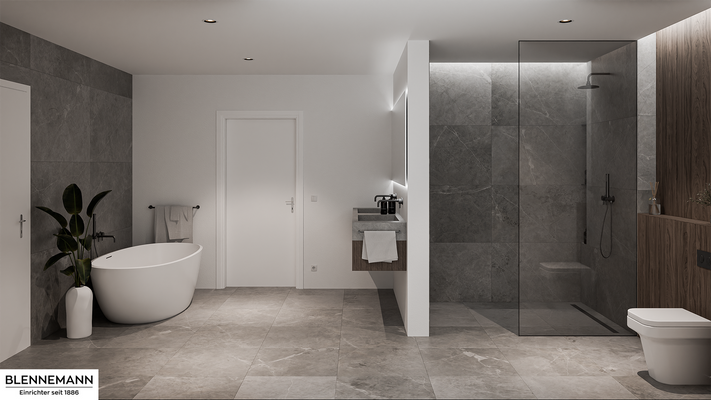 Vollbad mit Tageslicht