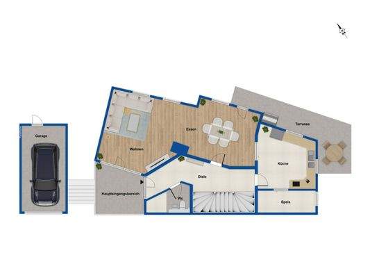 Grundriss Erdgeschoss