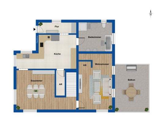 Grundriss Erdgeschoss